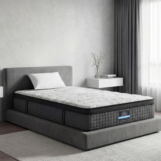 Giselle Bedding 34cm Mattress 9 Zone Latex Foam Single MATTRESS-B-0001-S