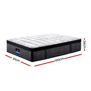 Giselle Bedding 34cm Mattress 9 Zone Latex Foam Single MATTRESS-B-0001-S