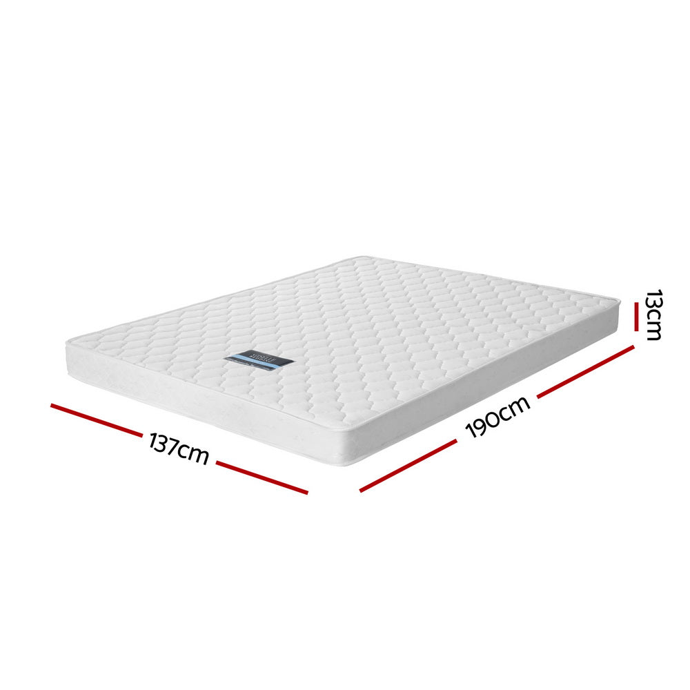 Giselle Bedding 13cm Mattress Tight Top Double MATTRESS-B-13D-WH-D