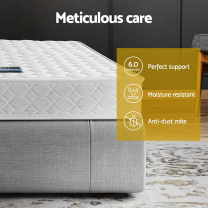 Giselle Bedding 13cm Mattress Tight Top Queen MATTRESS-B-13D-WH-Q
