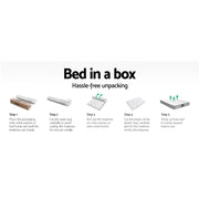 Giselle Bedding 32cm Mattress Euro Top Double MATTRESS-B-5068-D