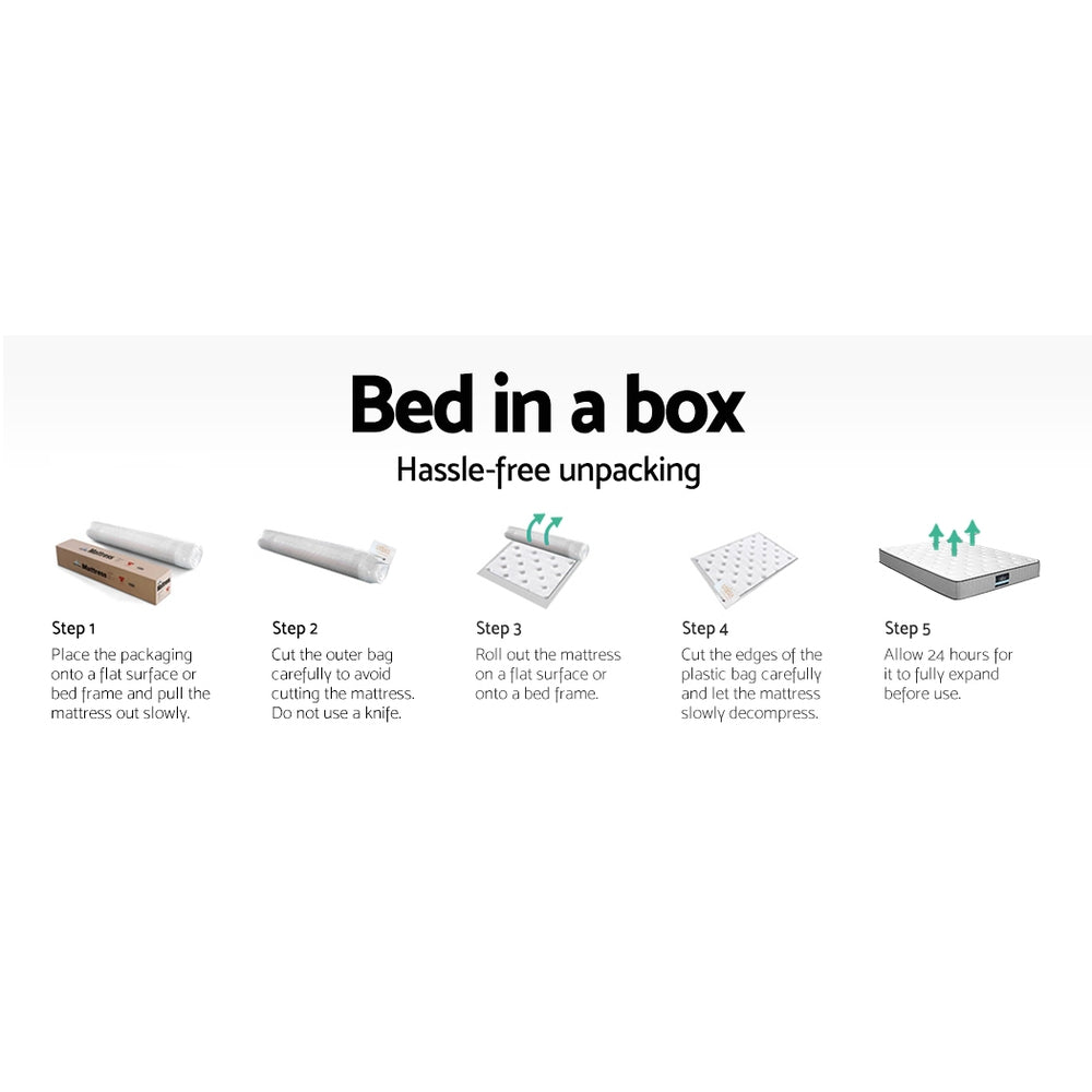 Giselle Bedding 32cm Mattress Euro Top Double MATTRESS-B-5068-D