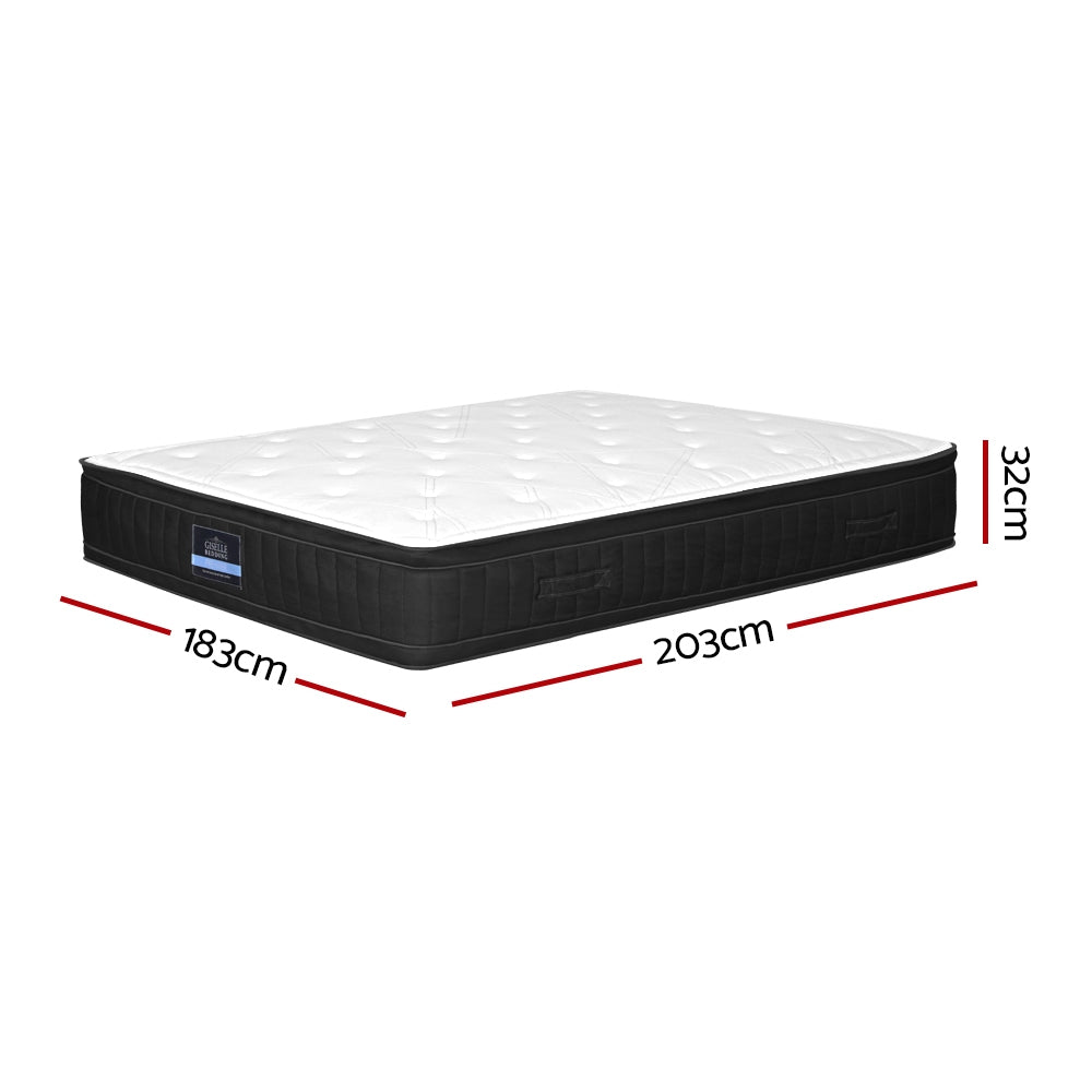 Giselle Bedding 32cm Mattress Euro Top King MATTRESS-B-5068-K