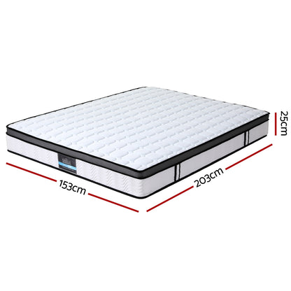 Giselle Mattress Cool Gel Foam 25cm Queen MATTRESS-B-ET-Q