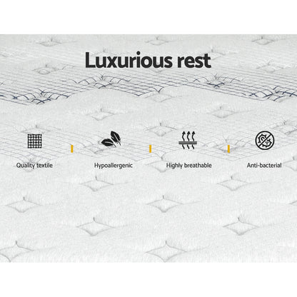 Giselle Bedding 32cm Mattress Extra Firm Queen MATTRESS-B-FIRM32-Q