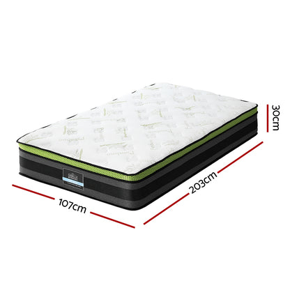 Giselle Mattress Cool Gel Foam 30cm King Single MATTRESS-B-GL-KS