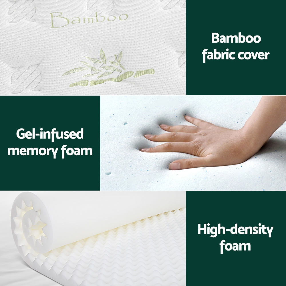 Giselle Mattress Cool Gel Foam 30cm Single MATTRESS-B-GL-S