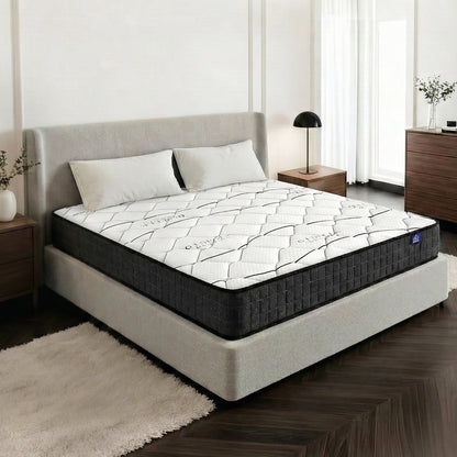 Giselle Bedding 16cm Mattress Medium Firm King MATTRESS-B-GLAY-K