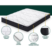 Giselle Bedding 16cm Mattress Medium Firm King MATTRESS-B-GLAY-K