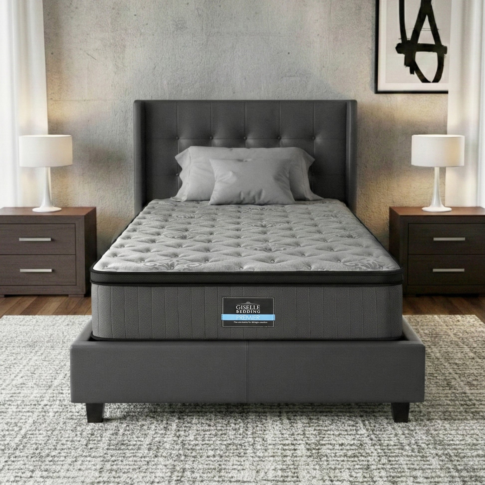Bed Mattress Giselle 34cm Single MATTRESS-B-LT34-S