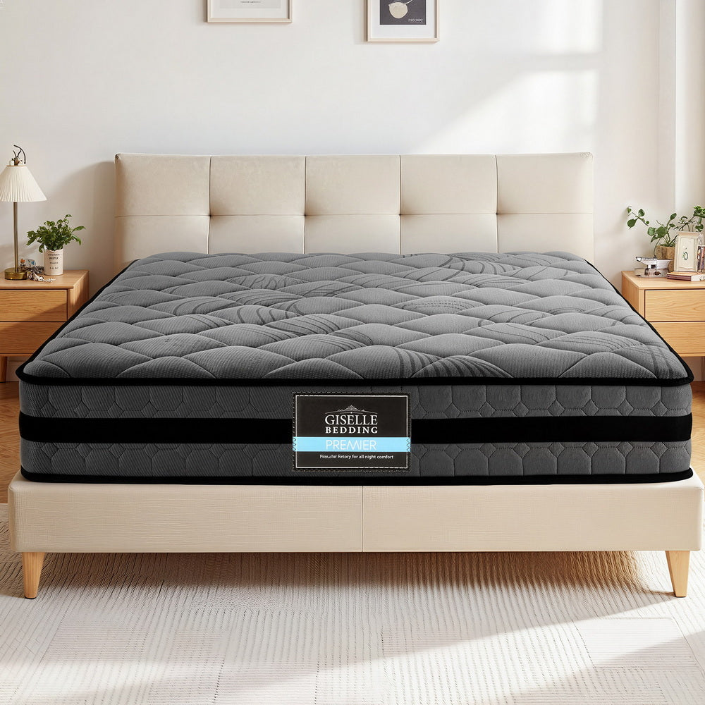 Giselle Bedding 22cm Mattress Medium Firm King MATTRESS-B-TT22-K