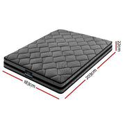 Giselle Bedding 22cm Mattress Medium Firm King MATTRESS-B-TT22-K