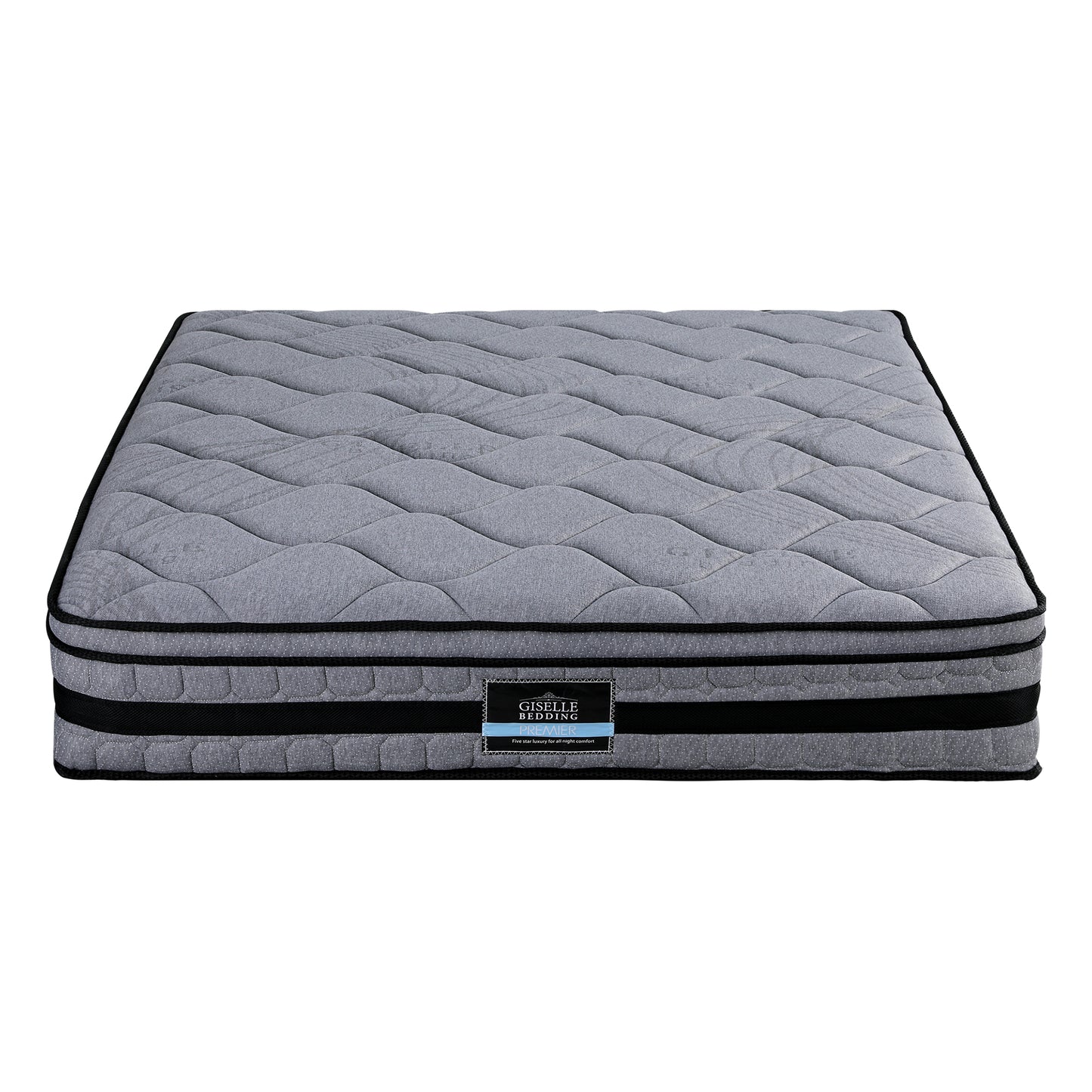 Giselle Bedding 34cm Double Mattress Hybrid, Pocket Spring Bed Mattress MATTRESS-B-TT34-D