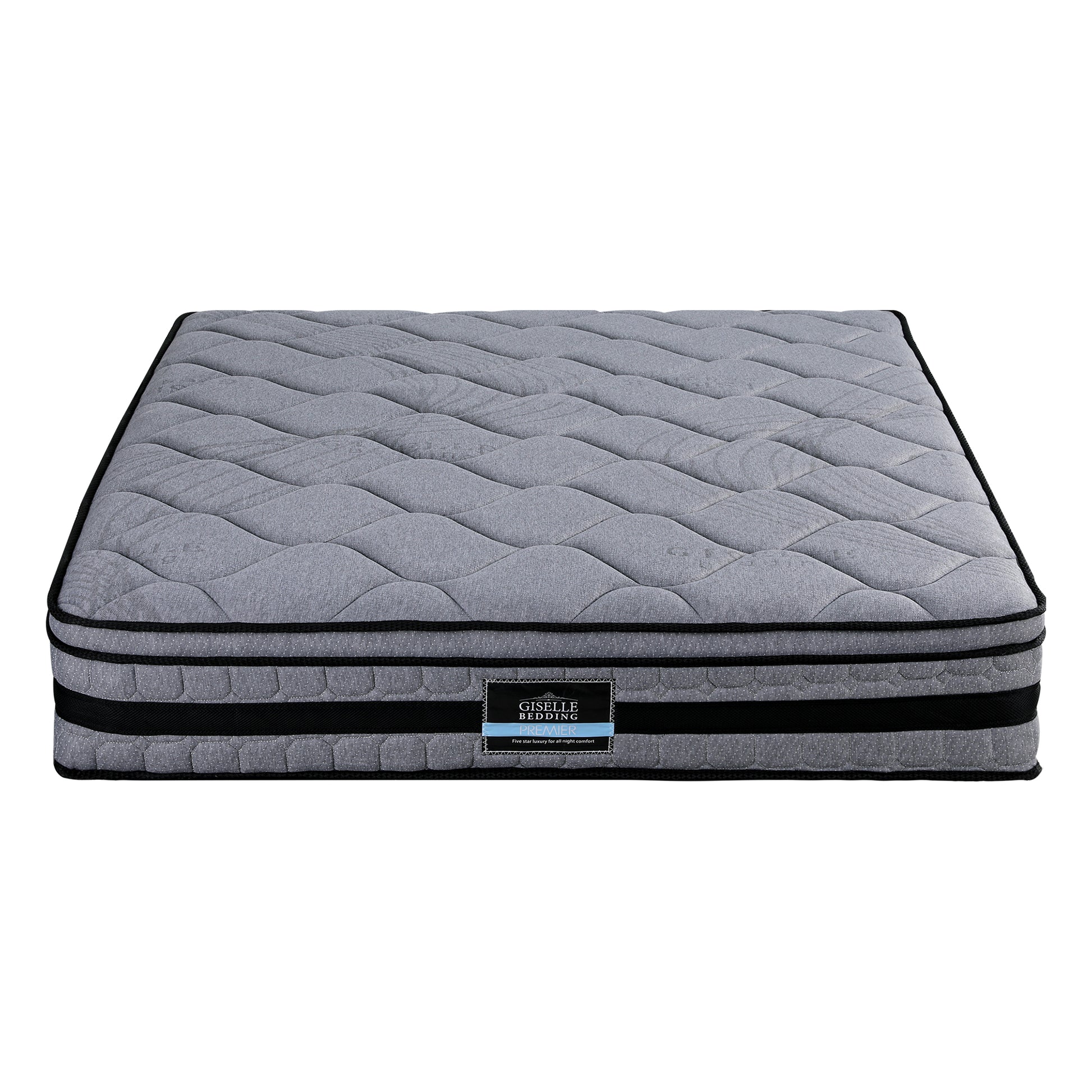 Giselle Bedding 34cm King Mattress Hybrid, Pocket Spring Bed Mattress MATTRESS-B-TT34-K