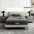 Giselle Bedding 34cm Mattress Bamboo Cover Single MATTRESS-BLACK-SINGLE
