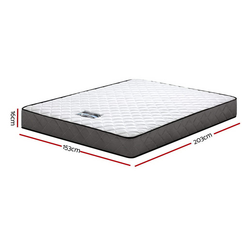 Giselle Bedding 16cm Mattress Tight Top Queen MATTRESS-BON-Q