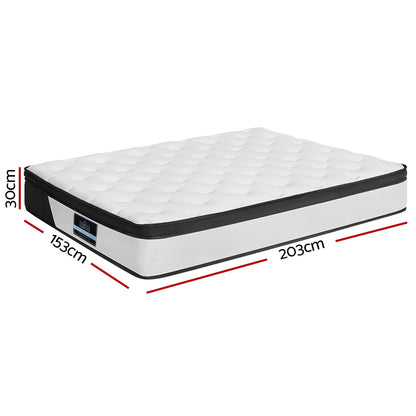 Giselle Bedding 30cm Mattress Euro Top Queen MATTRESS-C-014-Q