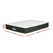 Giselle Bedding 25cm Mattress Green Tea Foam Queen MATTRESS-D-GT-Q