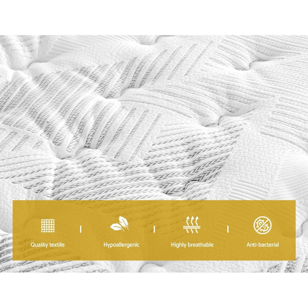 Giselle Bedding 25cm Mattress Green Tea Foam Single MATTRESS-D-GT-S