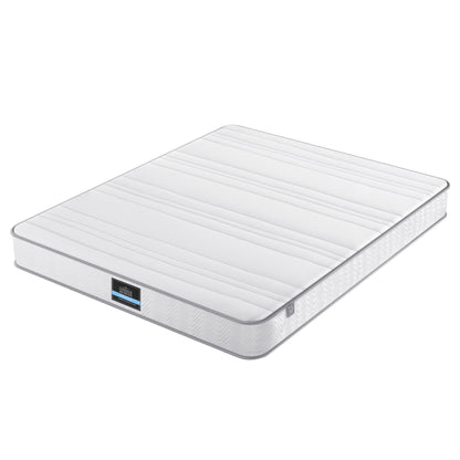 Giselle King Mattress 20cm with Reinforced Edge Support Egg-Crate Foam MATTRESS-D-PLAIN-20-K