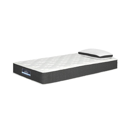 Giselle Bedding 18cm Mattress Medium Soft w/Pillows King Single MATTRESS-D-PLW-KS