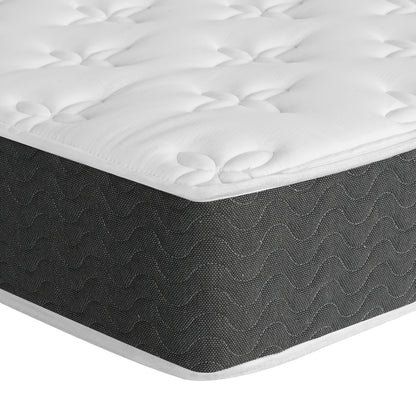 Giselle Bedding 18cm Mattress Medium Soft w/Pillows Single MATTRESS-D-PLW-S