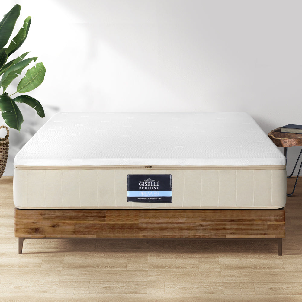 Giselle Bedding 27cm Mattress Double-sided Flippable Layer Double MATTRESS-D-ZIPPER-D