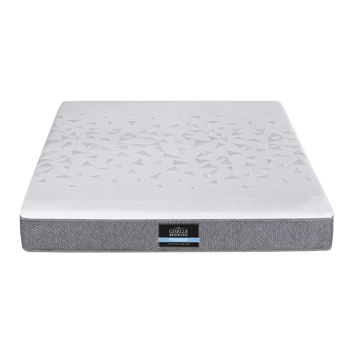 Giselle Bedding Double Mattress 23cm Pocket Spring Mattress with Adjustable Firmness Reversible Foam Layer MATTRESS-E-AERO-23-D