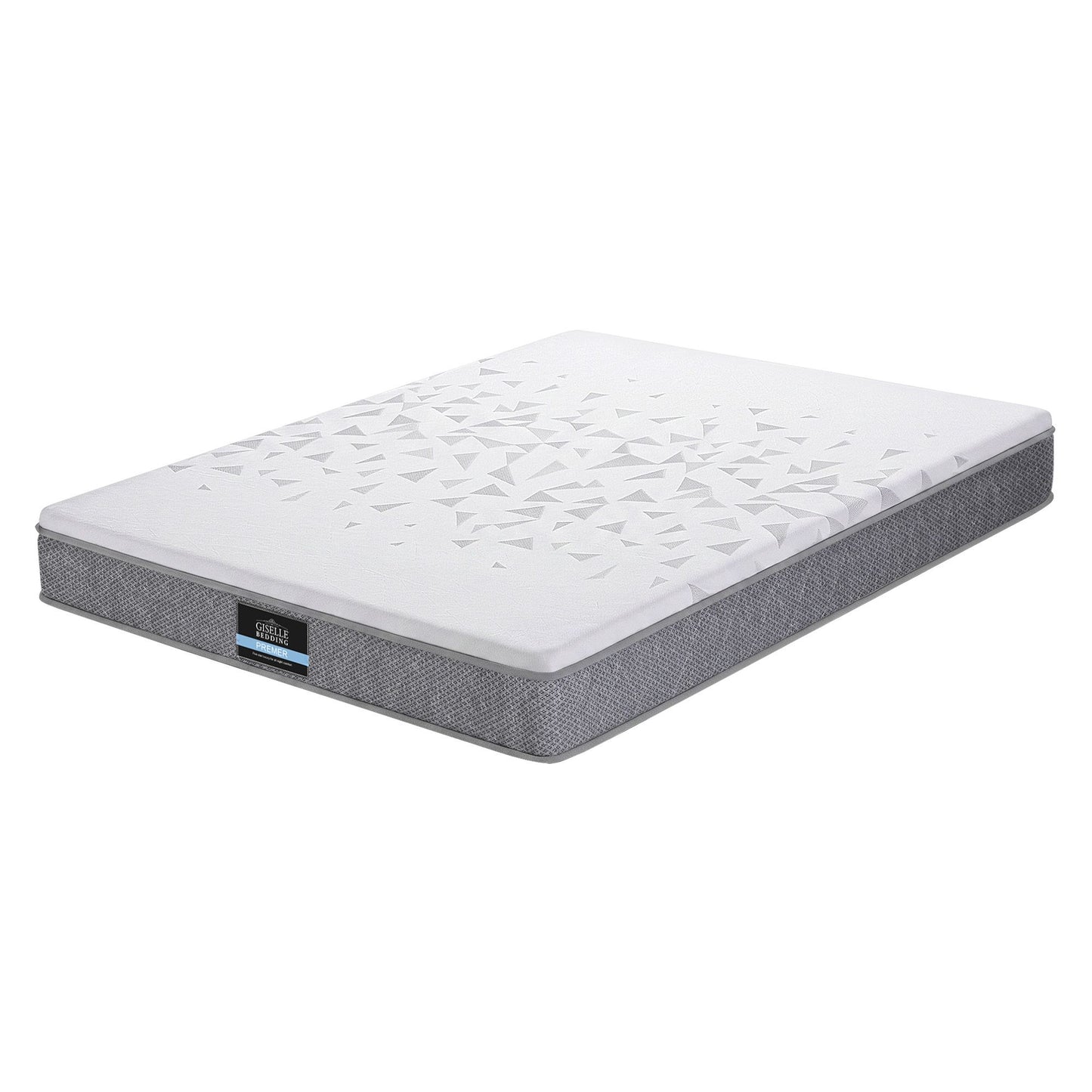 Giselle Bedding King Mattress 23cm Pocket Spring Mattress with Adjustable Firmness Reversible Foam Layer for MATTRESS-E-AERO-23-K