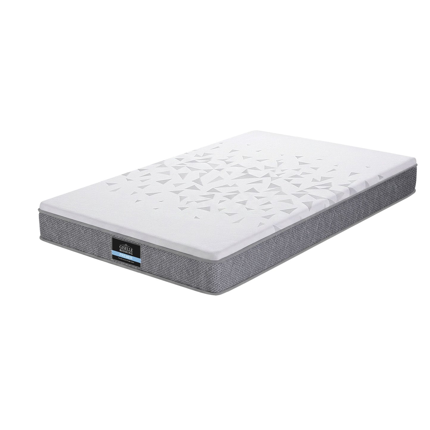 Giselle Bedding King Single Mattress 23cm Pocket Spring Mattress with Adjustable Firmness Reversible Foam MATTRESS-E-AERO-23-KS