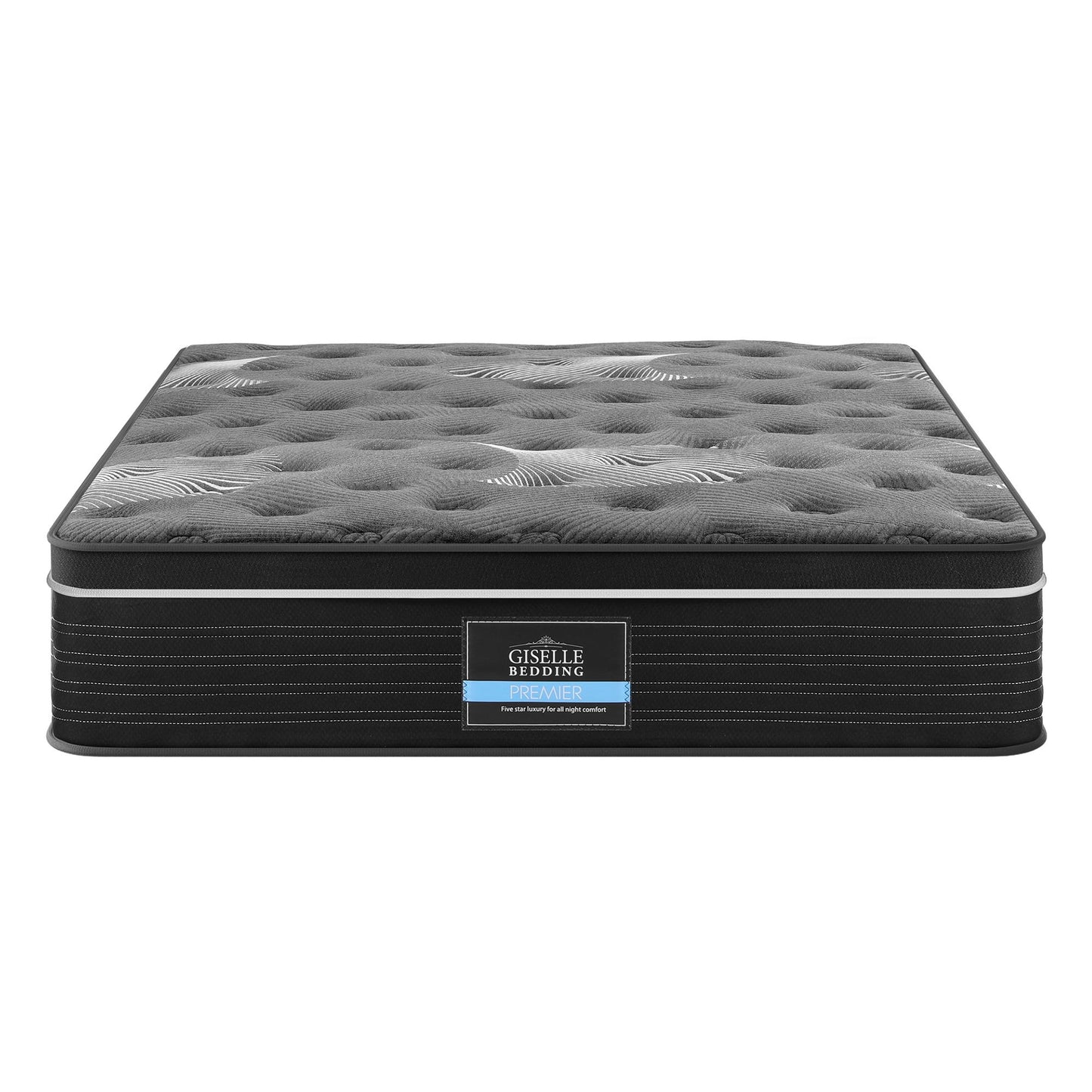 Giselle Bedding Double Mattress 35cm Euro Top with Graphene Cooling Comfort Medium Firm MATTRESS-E-ATLAS-35-D