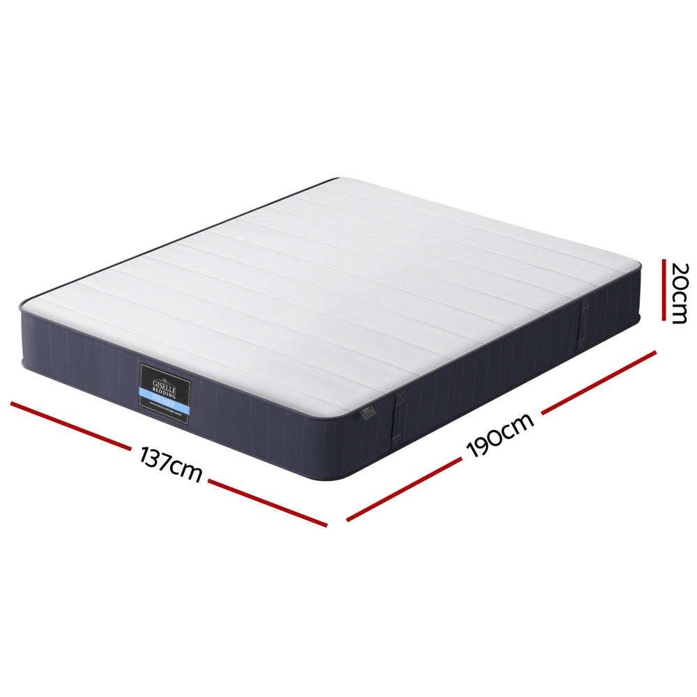 20cm Giselle Mattress Double Bed Pocket Spring Mattresses MATTRESS-E-CLOUD-20-D