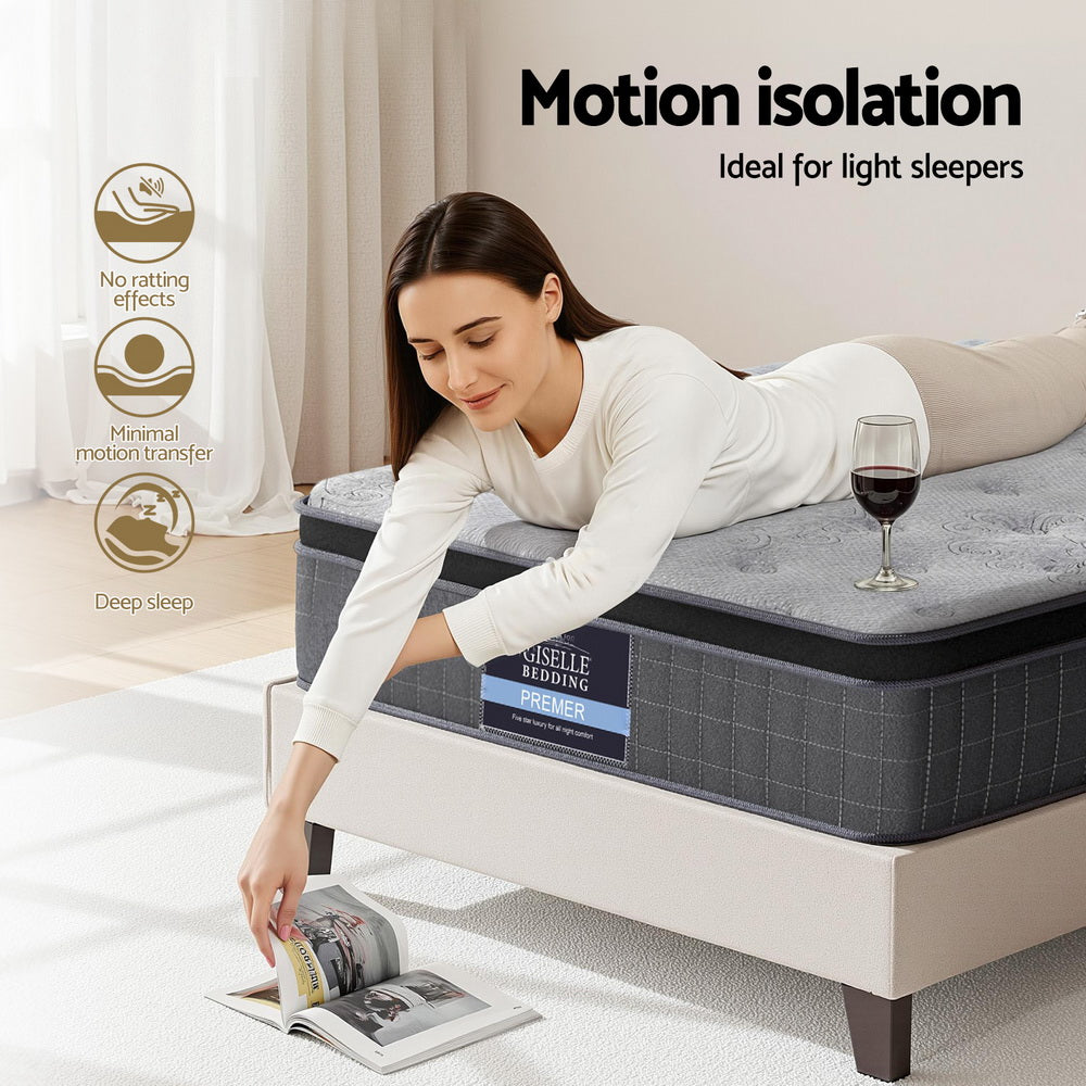 26cm Giselle Mattress Single Latex Foam Mattresses MATTRESS-E-DOVE-26-S