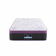 Giselle King Single Euro Top Mattress Firm Pocket Spring Edge Support