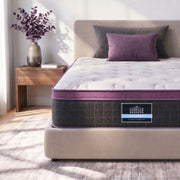 Giselle King Single Euro Top Mattress Firm Pocket Spring Edge Support