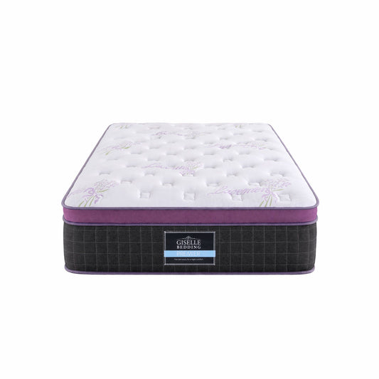 Giselle Single Euro Top Mattress Firm Pocket Spring Edge Support