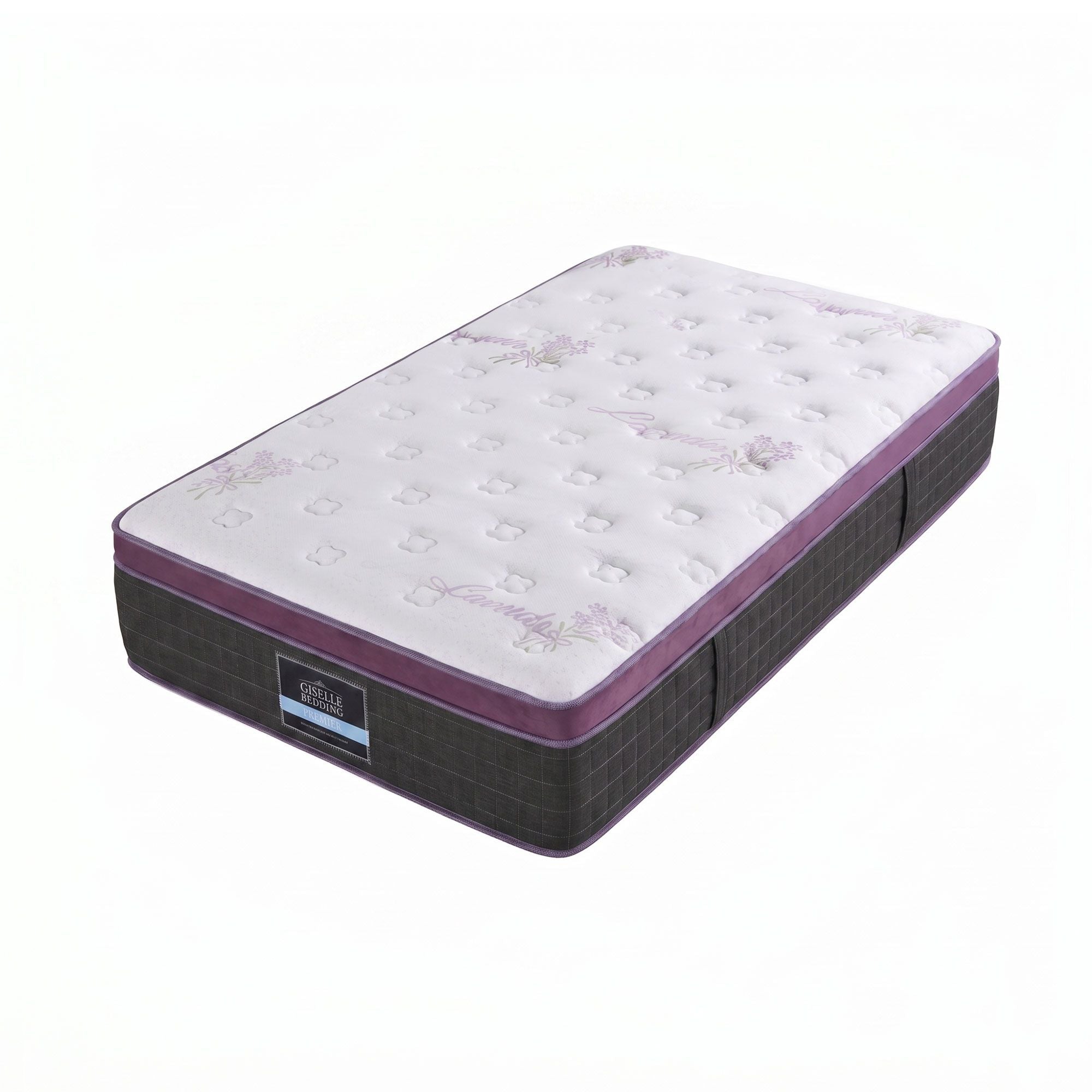 Giselle Single Euro Top Mattress Firm Pocket Spring Edge Support