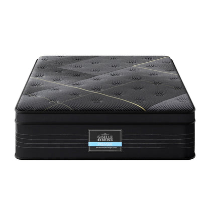 35cm Giselle Mattress King Single Bed Bamboo Pocket Firm Foam MATTRESS-E-MIDNIGHT-35-KS