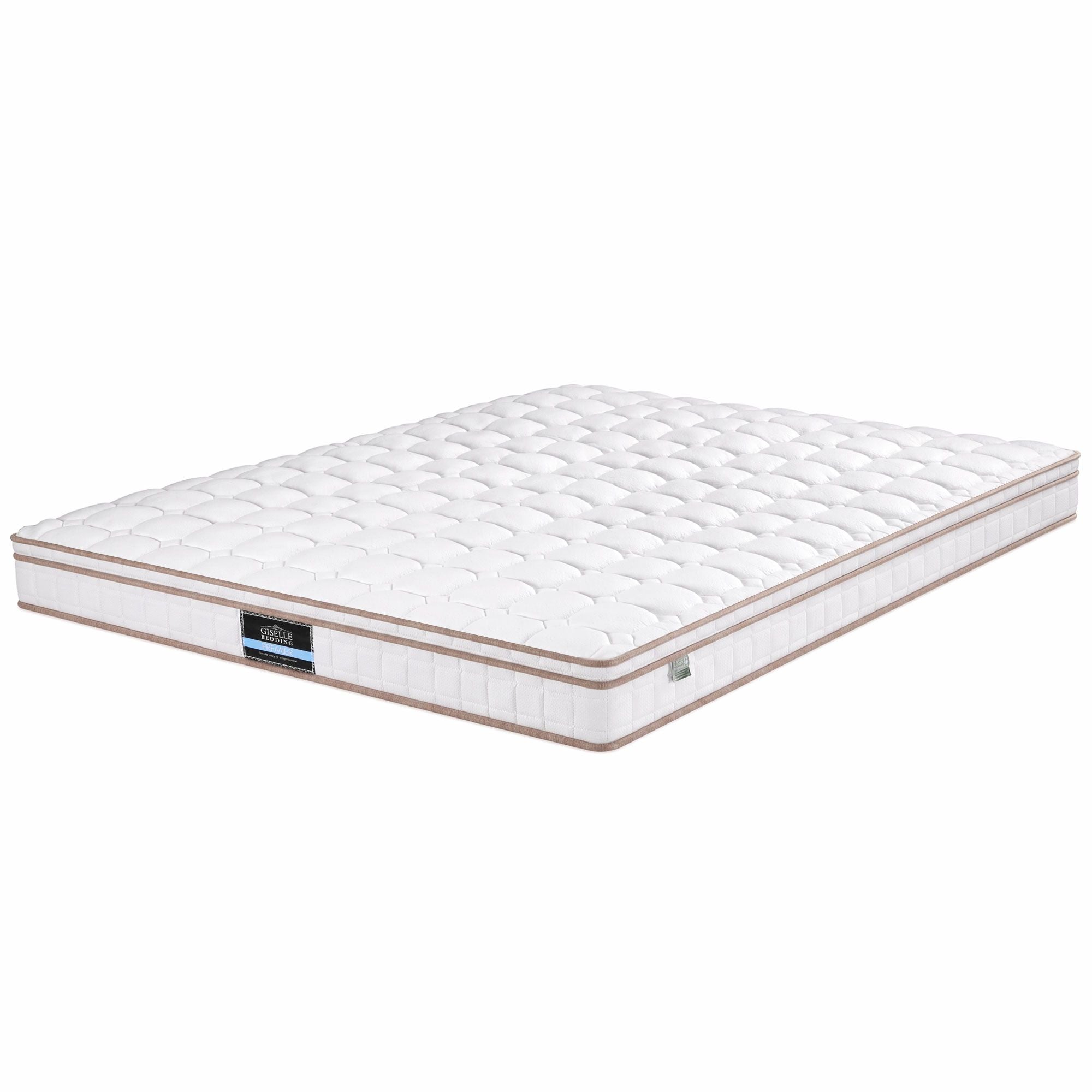Giselle 20cm Firm Double Mattress Pocket Spring for Bedroom or Guest Room