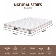Giselle 20cm Firm Double Mattress Pocket Spring for Bedroom or Guest Room