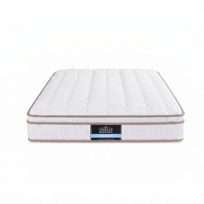 Giselle 20cm Firm King Single Mattress Pocket Spring for Bedroom or Guest Room