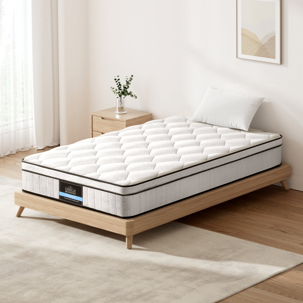 22cm Giselle Mattress KS Size MATTRESS-E-PLUSH-22-KS