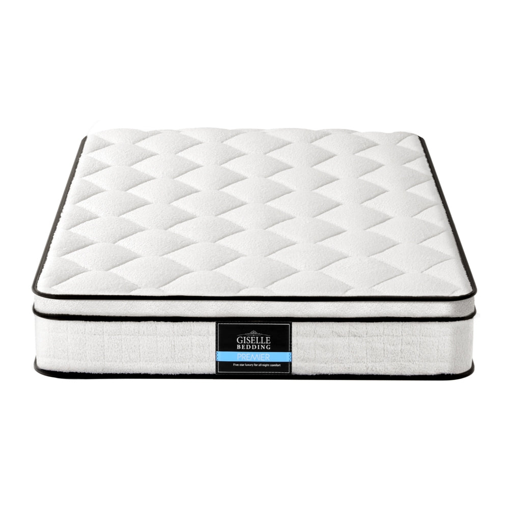 22cm Giselle Mattress KS Size MATTRESS-E-PLUSH-22-KS