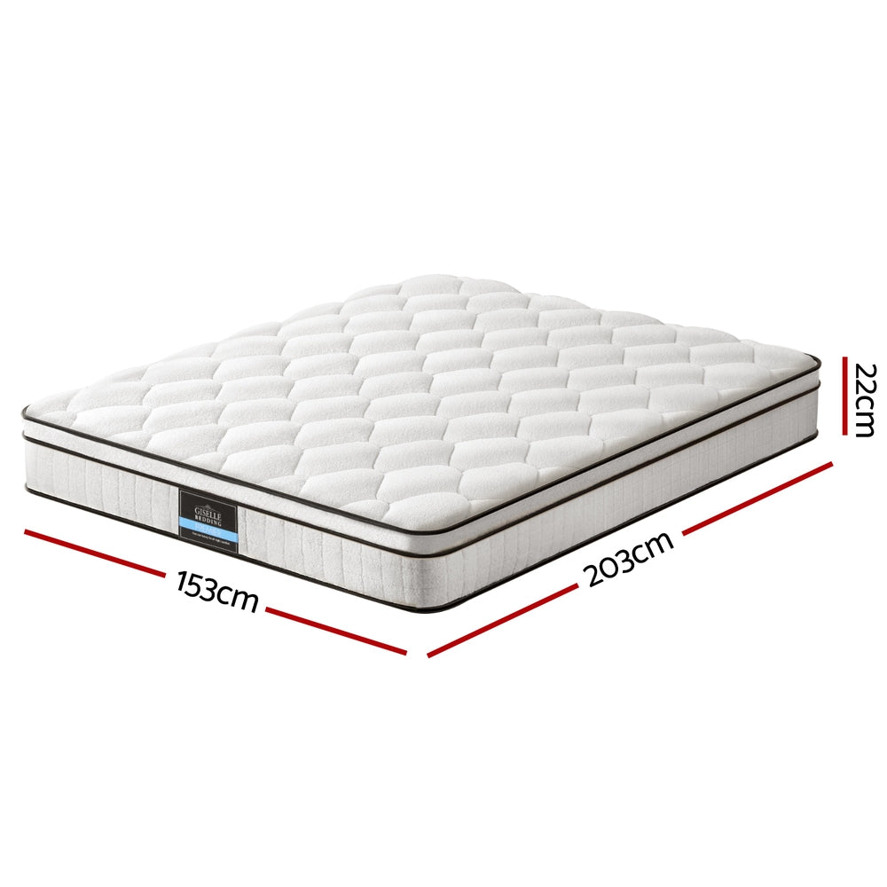 22cm Giselle Mattress Queen Size MATTRESS-E-PLUSH-22-Q