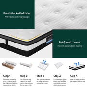 30cm Giselle Mattress KS Size MATTRESS-E-PT-30-KS