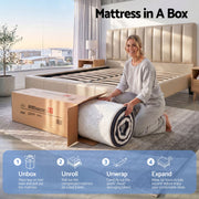 Giselle 35cm King Mattress Firm with Copper Memory Foam and Edge Support