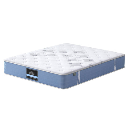 25cm Giselle Mattress King Bed Pocket Spring Mattresses MATTRESS-E-SNOW-25-K