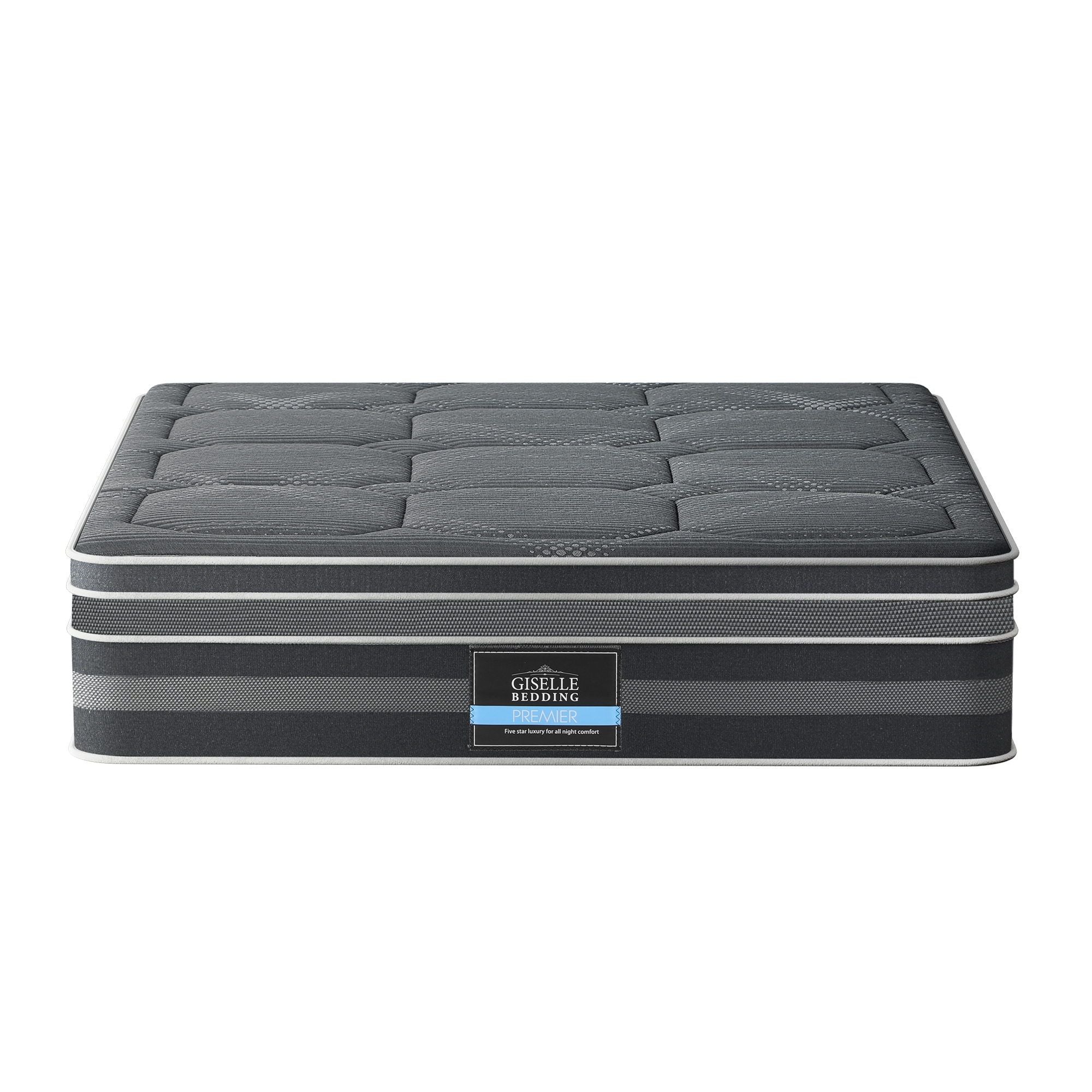 Giselle Mattress 35cm Hybrid Pocket Spring Euro Top King MATTRESS-FE35-K