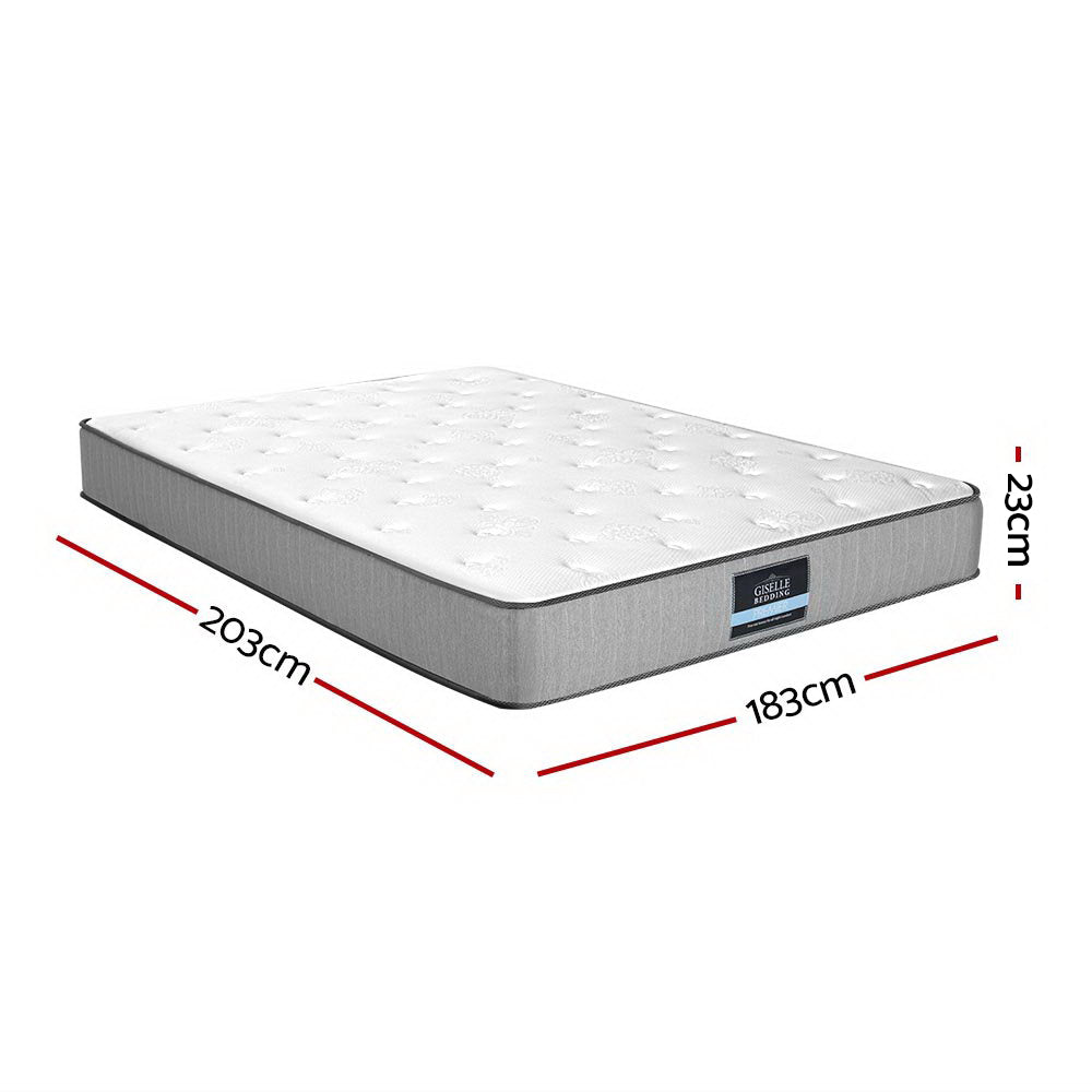 Giselle Bedding 23cm Mattress Extra Firm King MATTRESS-FIRM-023-K