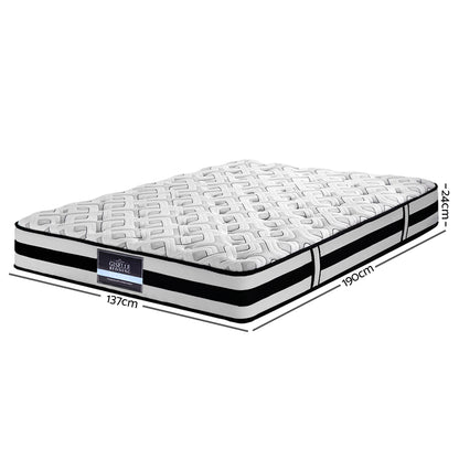 Giselle Bedding 24cm Mattress Super Firm Double MATTRESS-FIRM-024-D